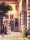 Syria: The Jewish Quarter of Old Damascus, painted by Lord Frederick Leighton (1830-1896)