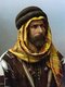 Syria: A Bedouin chief of Palmyra, 1890s. Photo by Felix Bonfils (1831 - 1885)